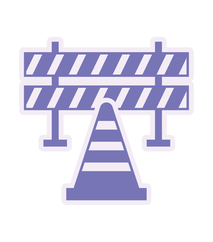 Symbole chantier fouille