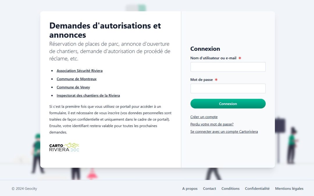 Geocity 3.10.0 – Nouvelle interface graphique!